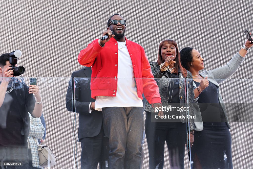 New York City Mayor Presents Sean "Diddy" Combs With Keys To The City
