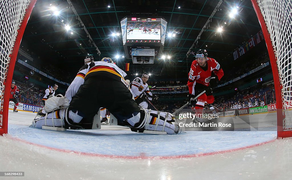 Austria v Germany - 2013 IIHF Ice Hockey World Championship