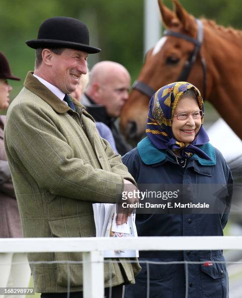 Queen Elizabeth II attends the first day of the Royal Windsor Horse ...