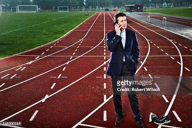 Former athlete and head of the organising committee for the London 2012 Olympic Games sebastian coe is photographed for The Times on October 11, 2012...