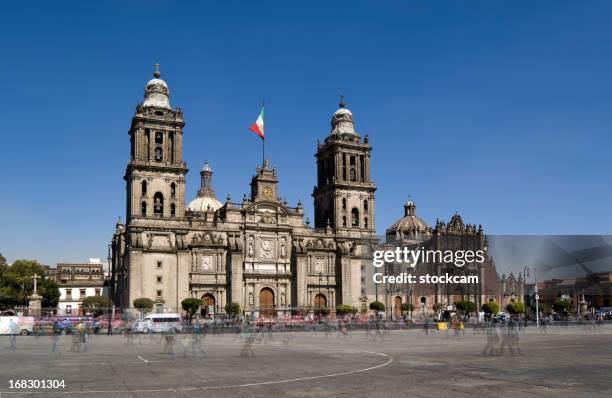 catedral metropolitana, na cidade do méxico - catedral metropolitana imagens e fotografias de stock