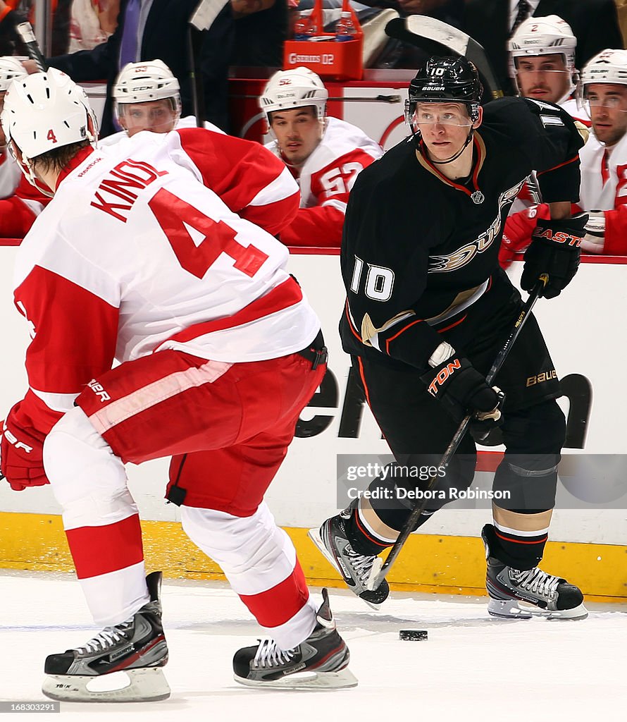 Detroit Red Wings v Anaheim Ducks - Game Two