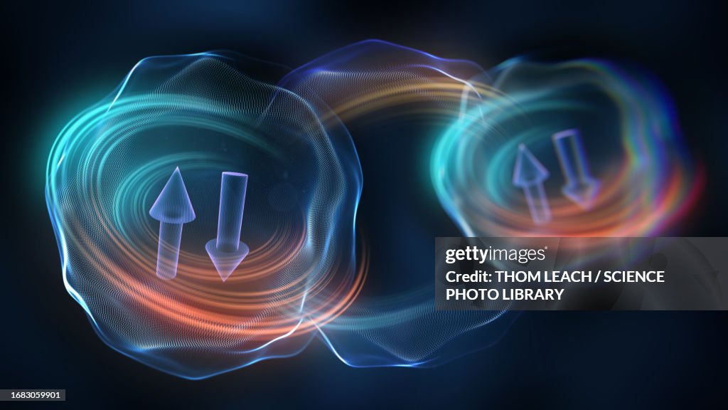 Spintronics Simulation Spintronics Conceptual Illustration High-Res Vector Graphic - Getty Images