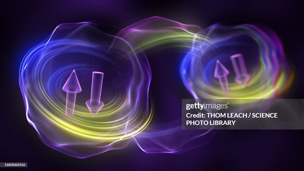 Spintronics Computer Spintronics Conceptual Illustration High-Res Vector Graphic - Getty Images