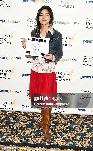 Mimi Lien attends the 2013 Drama Desk Nominees Reception at JW Marriott Essex House on May 8, 2013 in New York City.