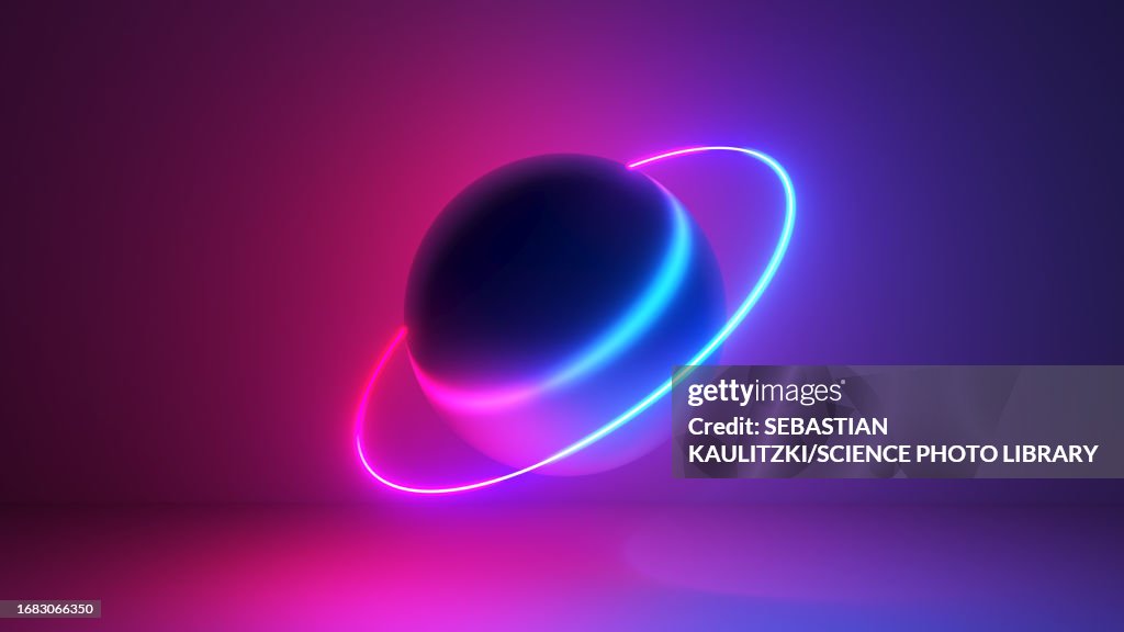Simple Ringed Planet Ringed Planet Illustration High-Res Vector Graphic - Getty Images