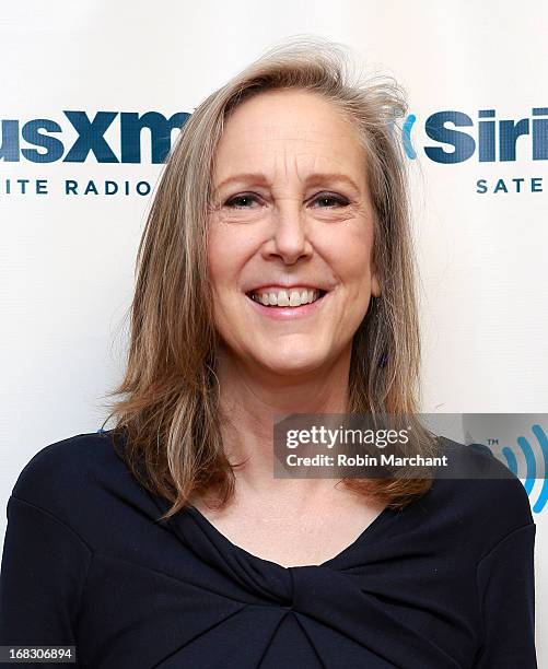 Mary Roach visits at SiriusXM Studios on May 8, 2013 in New York City.