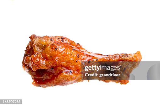 Isolated Hot Wing Isolated Hot Wing