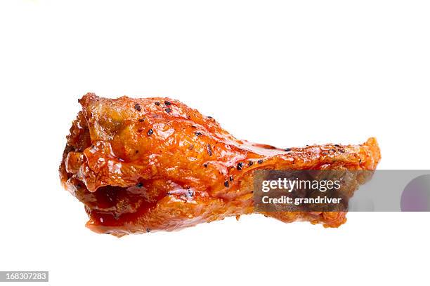 isolated hot wing - animal wing stock pictures, royalty-free photos & images