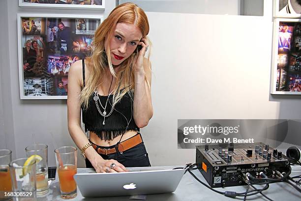 Mary Charteris attends as Casio London celebrate the 1st birthday of their Covent Garden store on May 8, 2013 in London, England.