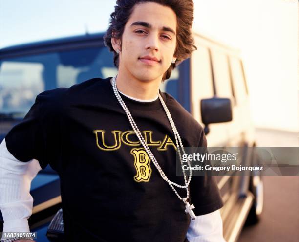 Professional skateboarder Paul Rodriguez Jr in December, 2004 in Studio City, California.