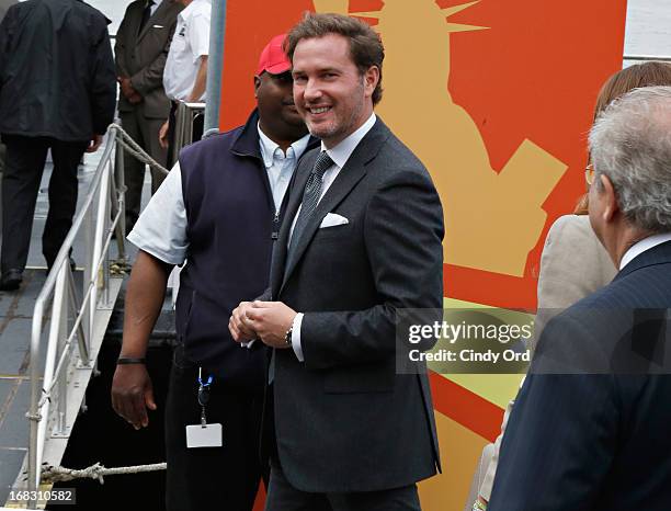 Princess Madeleine of Sweden's fiance Chris O'Neill is seen visiting 'The Castle Clinton' in Battery Park on May 8, 2013 in New York City.