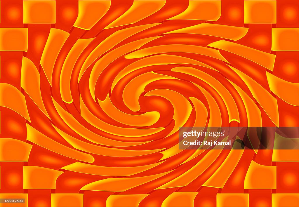 Twisted Coloured Pattern Abstract Design High-Res Vector Graphic ...