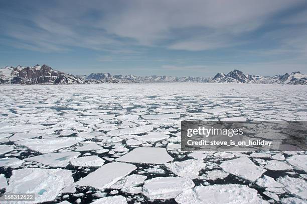 sea ice - polar climate bildbanksfoton och bilder