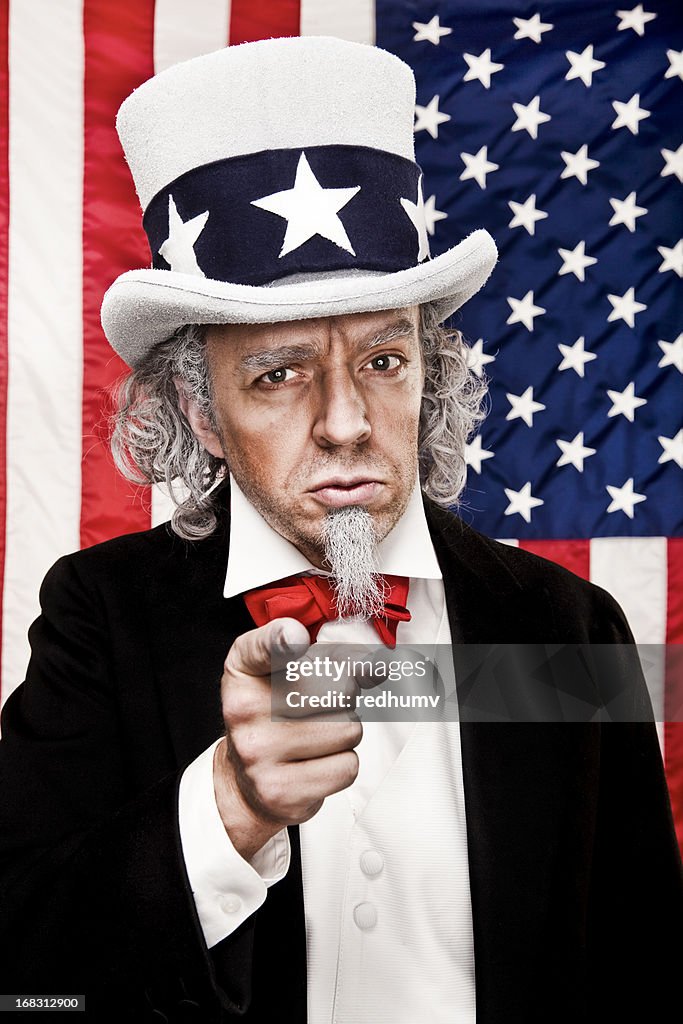 Patriotic Uncle Sam Wants YOU