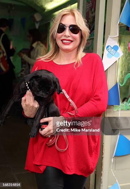 Brix Smith Start attends the Blue Cross tea party on May 8, 2013 in London, England.
