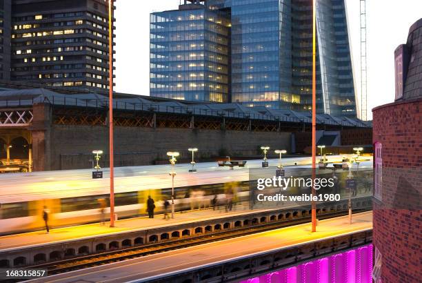 train station - london bridge - london bridge stock pictures, royalty-free photos & images