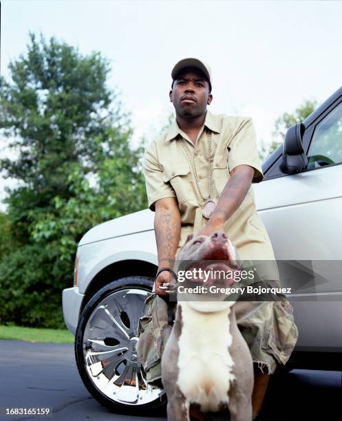 Hip-hop artist Big Boi in July, 2003 in Atlanta, Georgia.