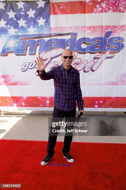 Howie Mandel attends "America's Got Talent" season 8 Meet the Judges red carpet event at Akoo Theatre at Rosemont on May 8, 2013 in Rosemont,...