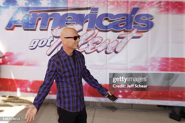 Howie Mandel attends "America's Got Talent" season 8 Meet the Judges red carpet event at Akoo Theatre at Rosemont on May 8, 2013 in Rosemont,...