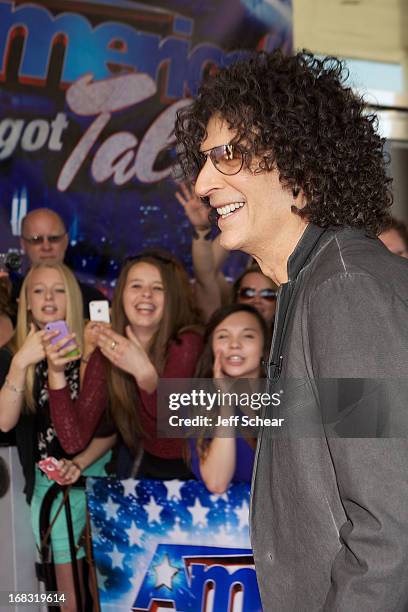 Howard Stern attends "America's Got Talent" season 8 Meet the Judges red carpet event at Akoo Theatre at Rosemont on May 8, 2013 in Rosemont,...
