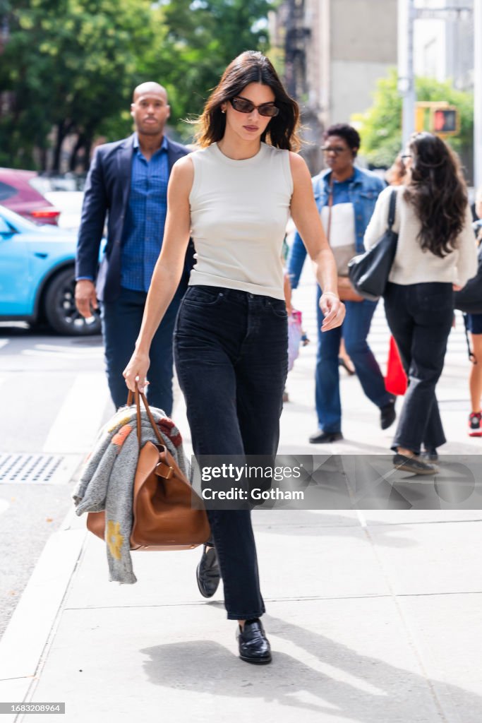 Celebrity Sightings In New York City - September 15, 2023