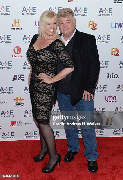 Laura Dotson and Dan Dotson of "Storage Wars" attend the A+E Networks 2013 Upfront on May 8, 2013 in New York City.