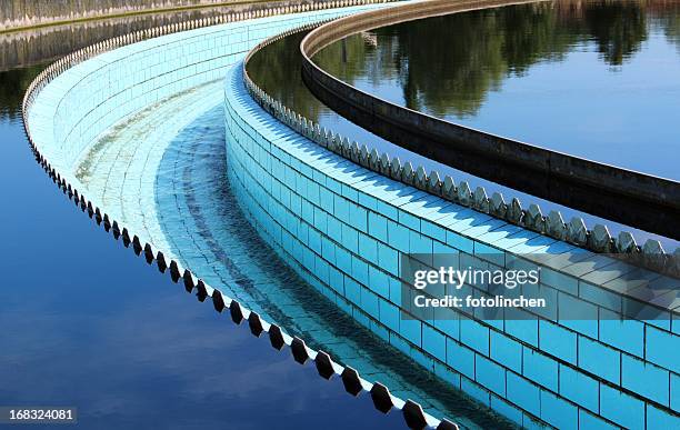 sewage water treatment - water treatment stock pictures, royalty-free photos & images