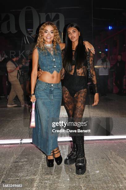 Rita Ora and Neelam Gill attend a VIP event celebrating the launch of Rita Ora's multi-season partnership with Primark at Ambika P3 on September 15,...