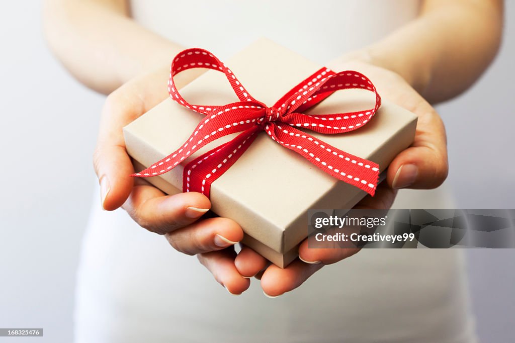 Giving a gift