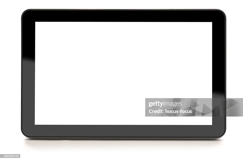 Digital Tablet isolated on white