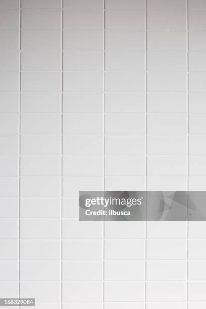 white tile wall texture background - tiled wall stock pictures, royalty-free photos & images