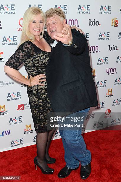 Laura Dotson and Dan Dotson of 'Storage Wars' attend A+E Networks 2013 Upfront at Lincoln Center on May 8, 2013 in New York City.