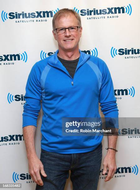 Original MTV VJ Alan Hunter visits at SiriusXM Studios on May 8, 2013 in New York City.