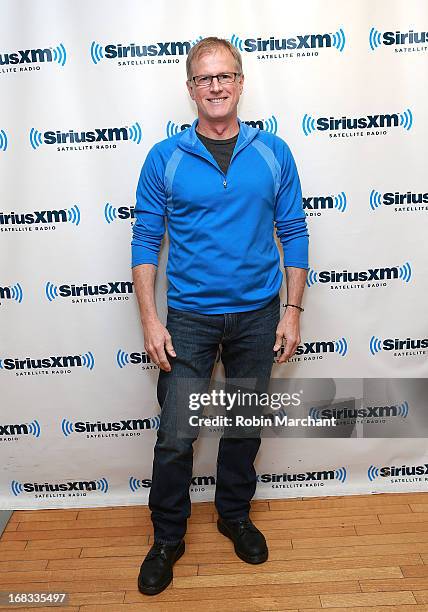 Original MTV VJ Alan Hunter visits at SiriusXM Studios on May 8, 2013 in New York City.