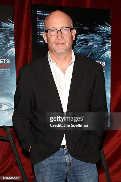 Director/producer Alex Gibney attends the "We Steal Secrets: The Story Of Wikileaks" screening at Tribeca Grand Hotel - Screening Room on May 8, 2013...