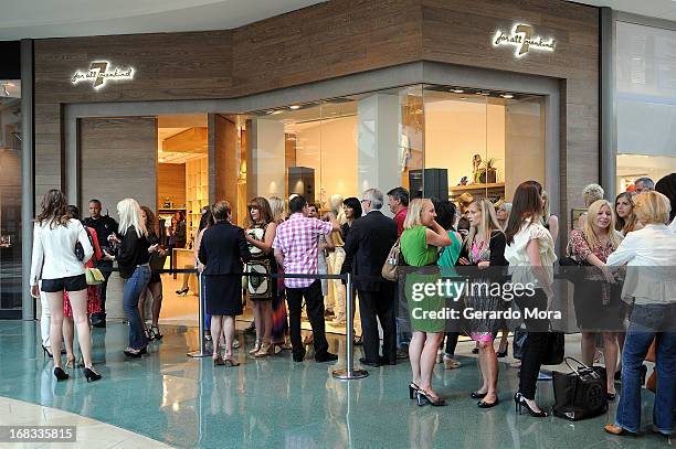 Guests attend 7 For All Mankind x Nikki Reed Jewelry Collection presentation at The Mall at Millenia on May 8, 2013 in Orlando, Florida.