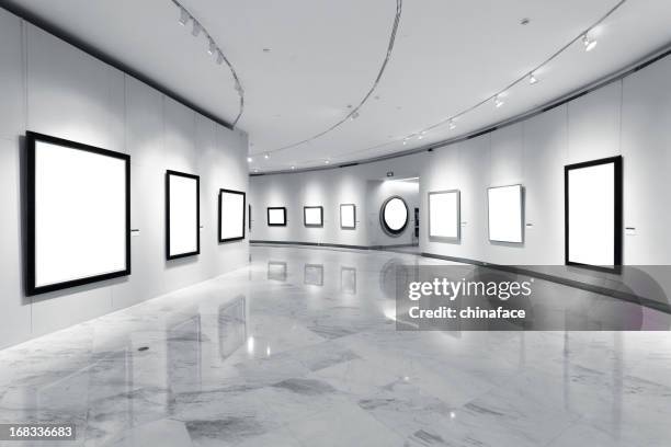 exhibition frames - art museum stock pictures, royalty-free photos & images