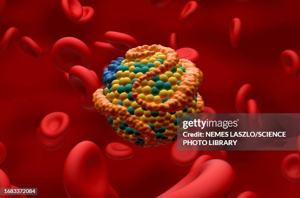 high density lipoprotein, illustration - lipid stock-grafiken, -clipart, -cartoons und -symbole