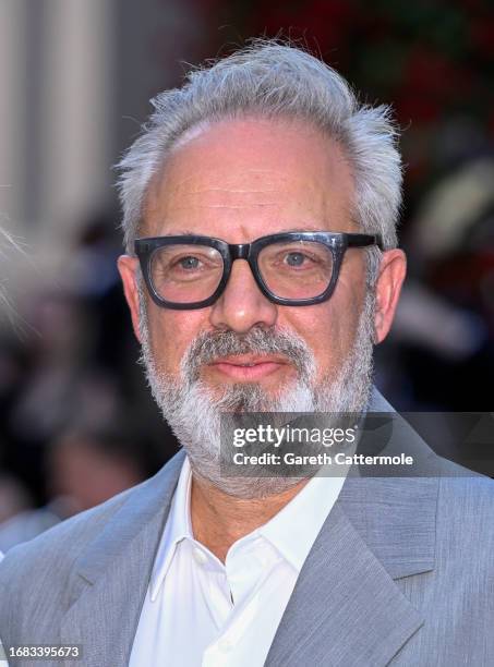 Sam Mendes attends Vogue World: London 2023 at Theatre Royal Drury Lane on September 14, 2023 in London, England.