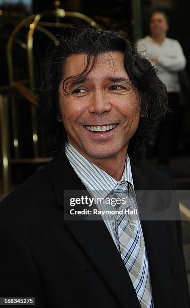 Actor Lou Diamond Phillips is seen outside the Trump Hotel on May 8, 2013 in New York City.