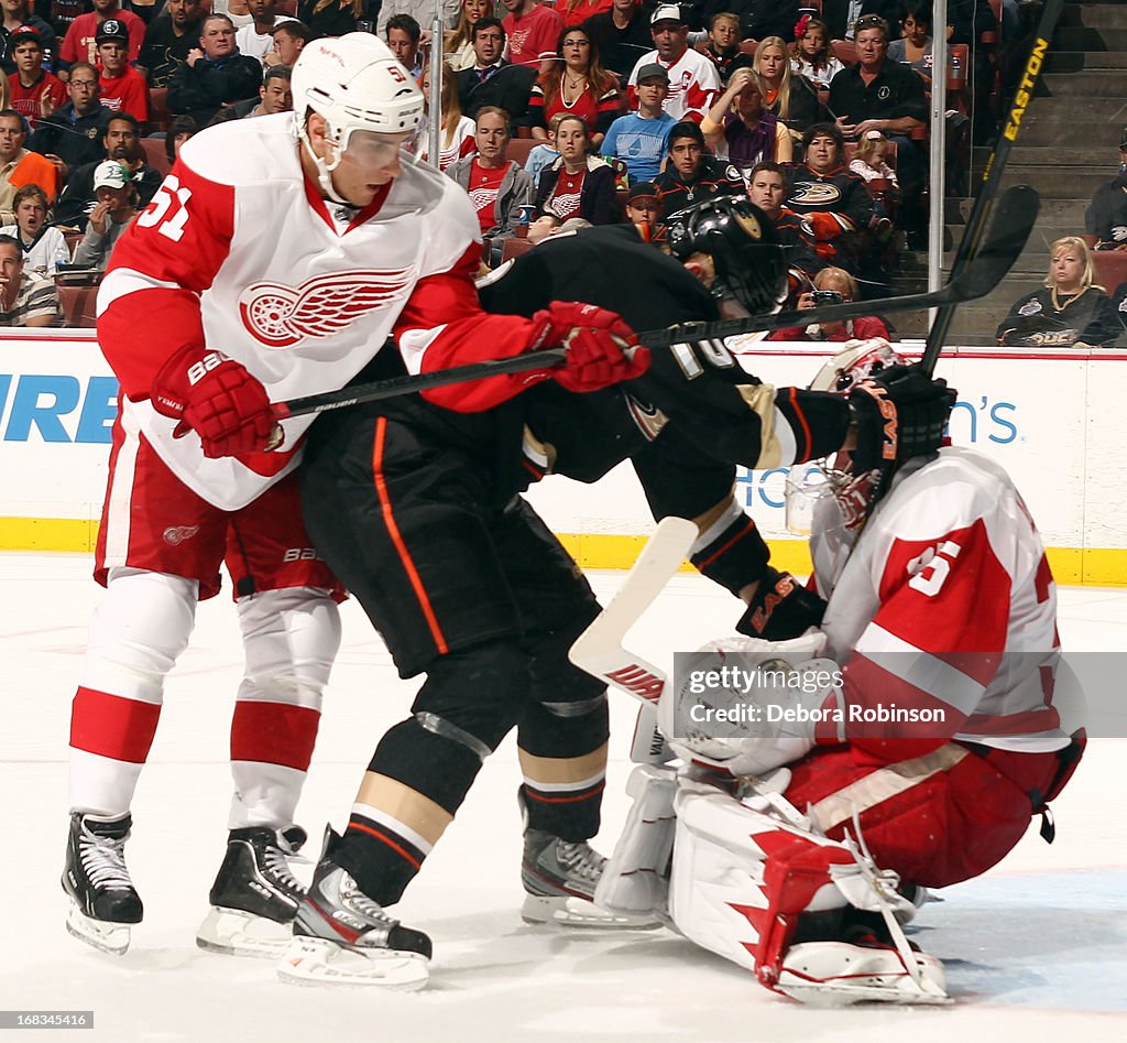 Detroit Red Wings v Anaheim Ducks - Game Five