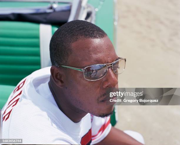 Professional basketball player Paul Pierce in July, 2003 in El Segundo, California.