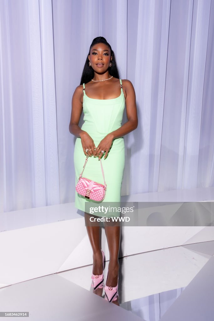 Versace Spring 2024 Ready To Wear - Front Row