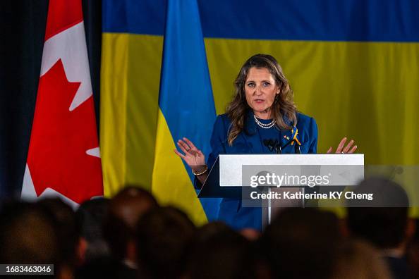 Ukrainian President Zelensky Attends Rally For Ukraine With Canadian Prime Minister Justin Trudeau In Toronto Ukrainian President Zelensky Attends Rally For Ukraine With Canadian Prime Minister Justin Trudeau In Toronto