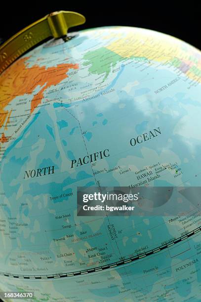 hawaii and north pacific ocean - north pacific ocean stock pictures, royalty-free photos & images