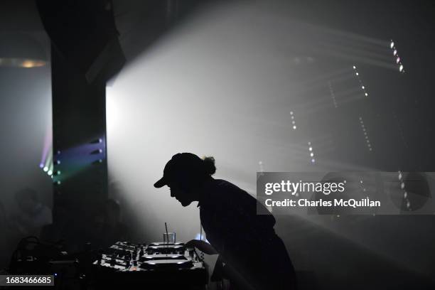 Annie Mac plays at the "Before Midnight" Club Night at Guinness Storehouse on September 22, 2023 in Dublin, Ireland.