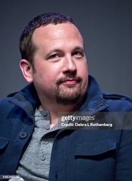 Musician Justin Jeffre of 98 Degrees at the Apple Store Soho on May 8, 2013 in New York City.