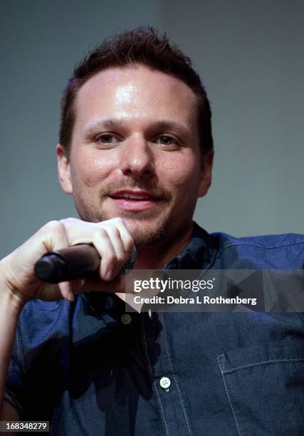 Musician Drew Lachey of 98 Degrees at the Apple Store Soho on May 8, 2013 in New York City.