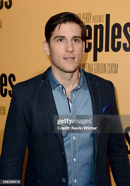 Actor Jonathan Chase arrives at the premiere of "Peeples" presented by Lionsgate Film and Tyler Perry at ArcLight Hollywood on May 8, 2013 in...